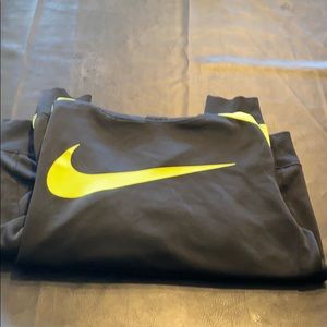 Nike neon and black sweater